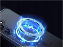 WojCzar Mobile Etui MagSafe Galaxy S24 Ultra Czarne Transparentne Plecki