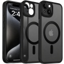 WojCzar Mobile Etui MagSafe Apple iPhone 15 Plus Czarne Matowe Plecki