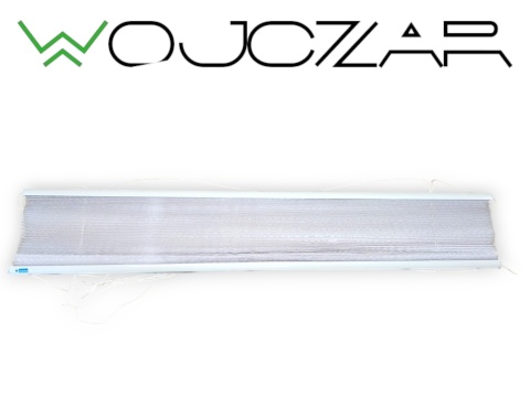 K-home Plisa Bezinwazyjna 80x130 cm Burnout White Biała