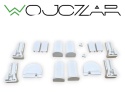 K-home Plisa Bezinwazyjna 80x130 cm Burnout White Biała