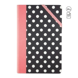 MILAN Paperbook Dots notes A5 w kratkę 208 stron twarda oprawa 57053DT