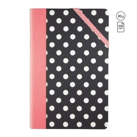 MILAN Paperbook Dots notes A5 w kratkę 208 stron twarda oprawa 57053DT