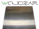 Stolnica deska do krojenia INOXLM 50 x 50 cm stal nierdzewna rant 2 cm do ciasta