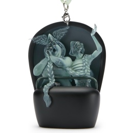 Disney Haunted Mansion Doom Buggy figurka LED ozdoba 10 cm