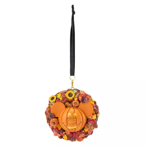 Ozdoba Halloween Disney Mickey Mouse dynia wieniec 6,5 cm