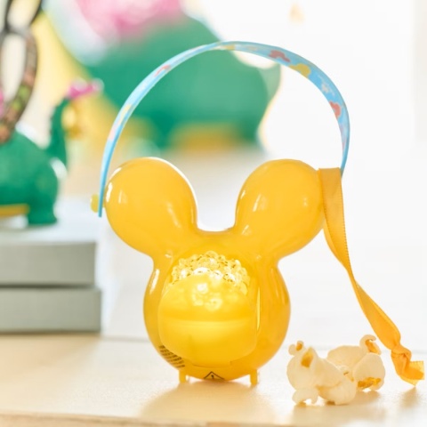 Disney Mickey Mouse Popcorn Bucket figurka LED balon 8,5 cm