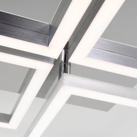 Plafon LED Briloner Frame 48W 4000 lm 3000K 75 cm ściemniany