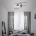Plafon LED Briloner Frame 48W 4000 lm 3000K 75 cm ściemniany