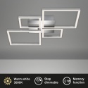Plafon LED Briloner Frame 48W 4000 lm 3000K 75 cm ściemniany