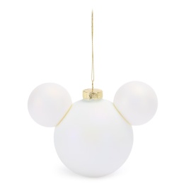 Bombka Disney Mickey Mouse opalizująca szklana 16 cm