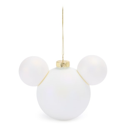 Bombka Disney Mickey Mouse opalizująca szklana 16 cm