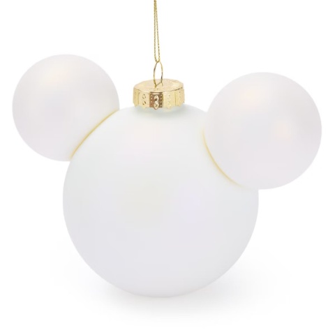 Bombka Disney Mickey Mouse opalizująca szklana 16 cm