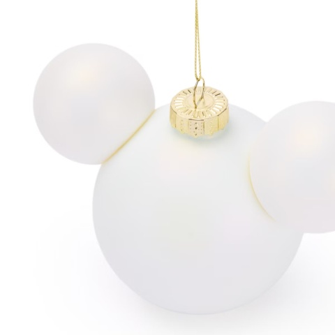 Bombka Disney Mickey Mouse opalizująca szklana 16 cm