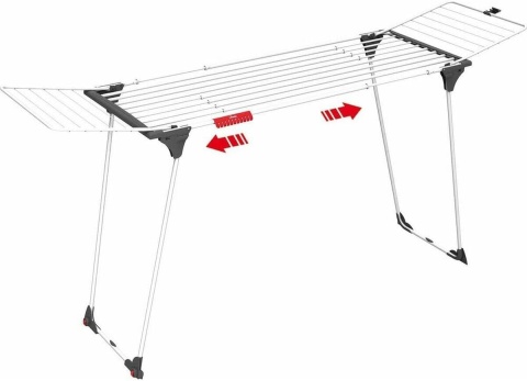 Suszarka na pranie Vileda Infinity 27 m rozsuwana teleskopowa XXL