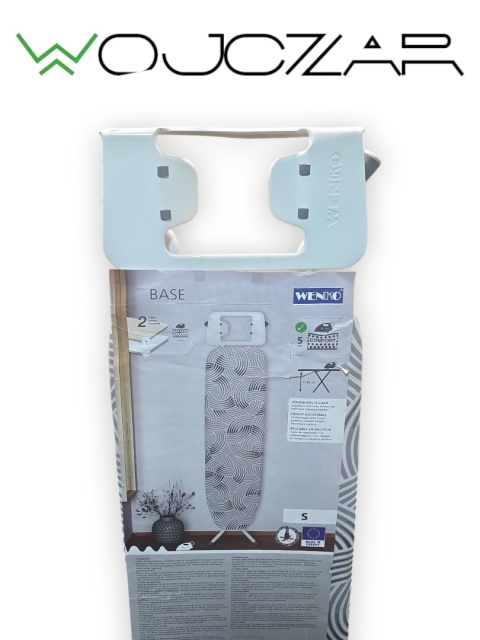 WENKO Base Deska do Prasowania 110x30 cm Regulowana z Podstawką pod Żelazko