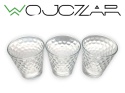 WMF CoffeeTime Szklanki 225 ml 3 szt. Szklanki do Kawy Honeycomb
