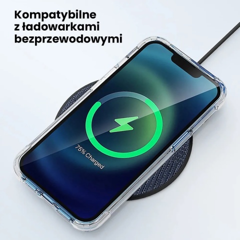 WojCzar Mobile Etui Apple iPhone 14 Pro Przezroczyste z Osłoną Aparatu 9H