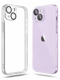 WojCzar Mobile Etui Apple iPhone 14 Przezroczyste z Osłoną Aparatu 9H