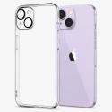 WojCzar Mobile Etui Apple iPhone 14 Przezroczyste z Osłoną Aparatu 9H