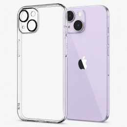 WojCzar Mobile Etui Apple iPhone 14 Przezroczyste z Osłoną Aparatu 9H