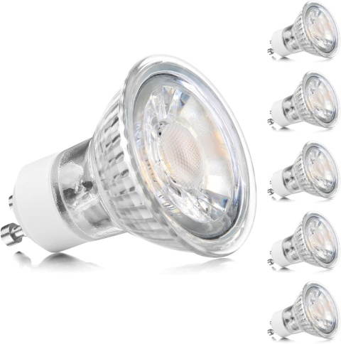 Żarówki LED ASCHER GU10 5W 450lm 2900K ciepłe zestaw 5 szt.