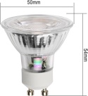 Żarówki LED ASCHER GU10 5W 450lm 2900K ciepłe zestaw 5 szt.