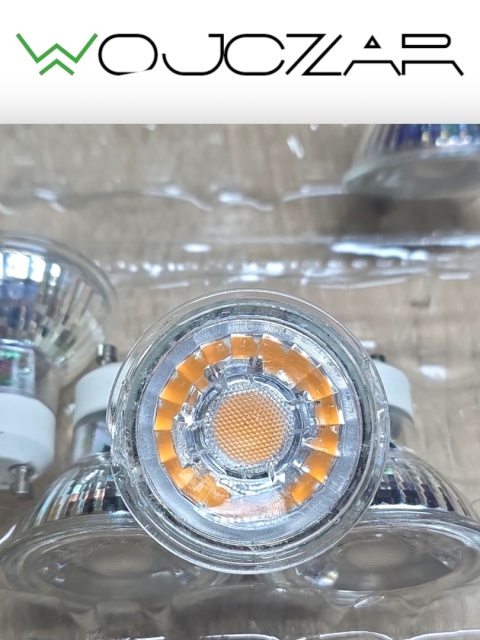 Żarówki LED ASCHER GU10 5W 450lm 2900K ciepłe zestaw 5 szt.