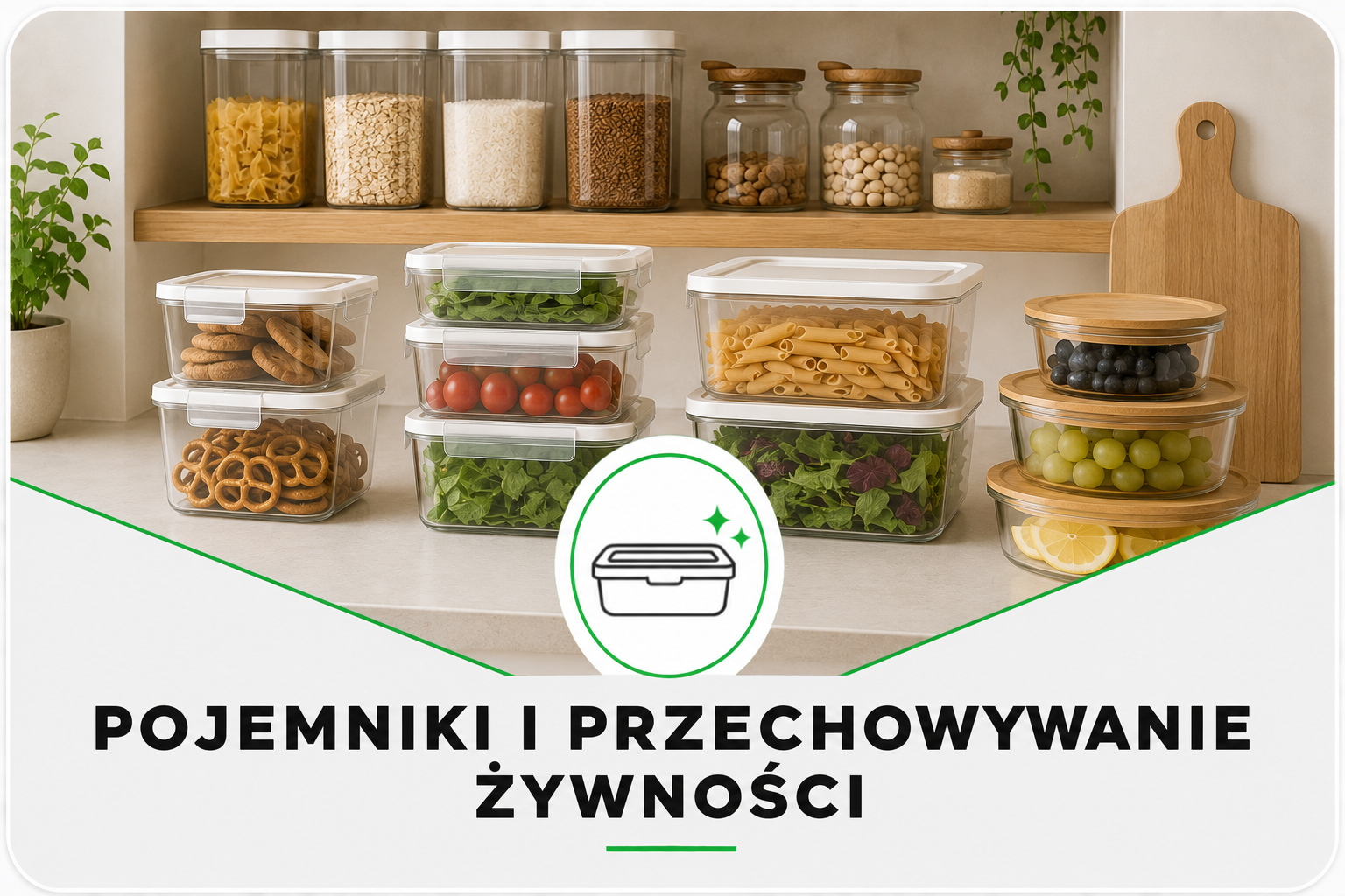 Pojemniki i przechowywanie żywności